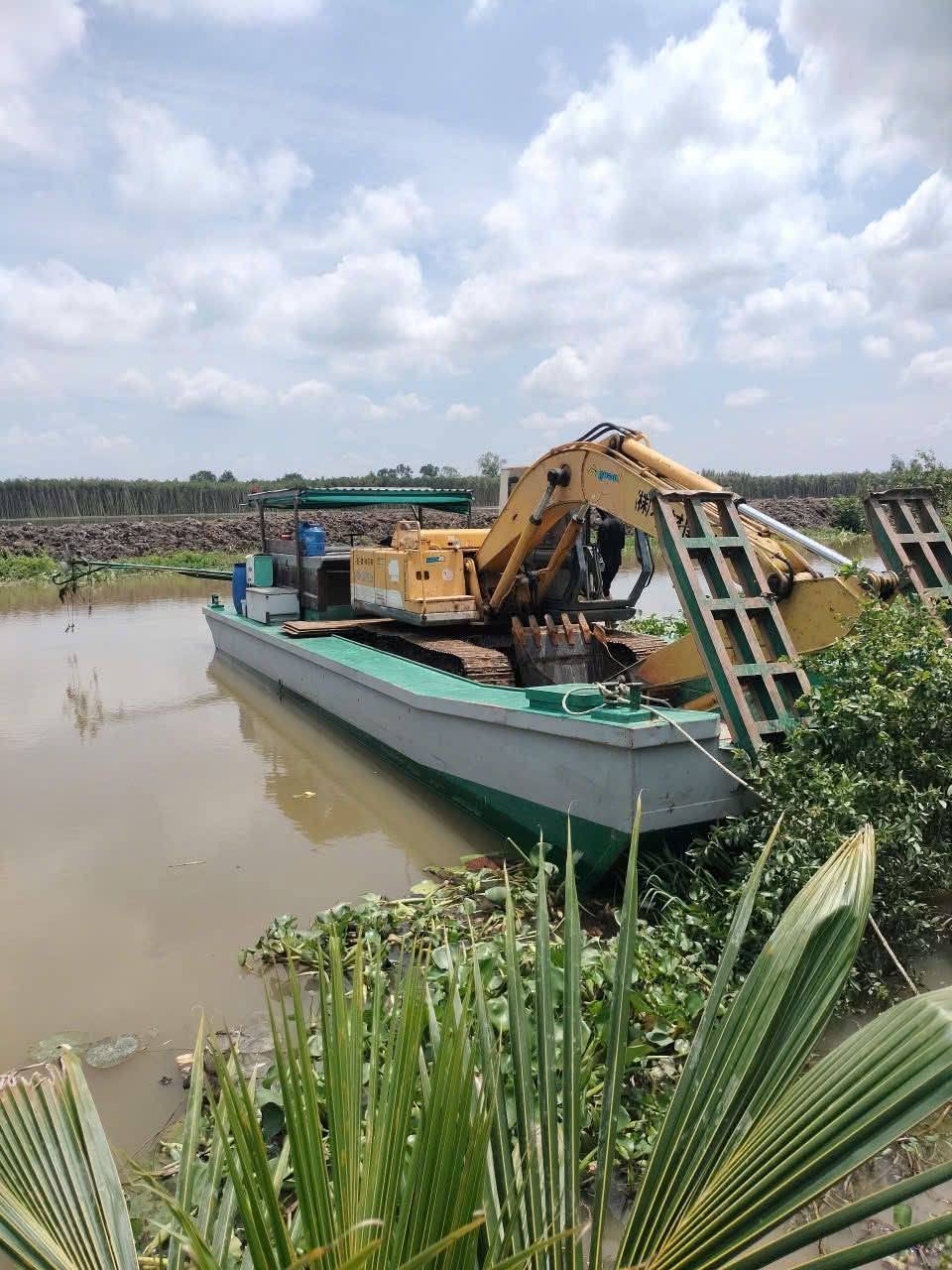 Cho thuê xe cuốc, máy xúc đa dạng tại Cà Mau